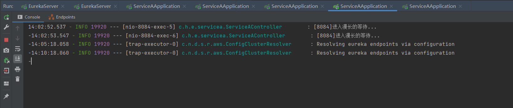Ribbon重试机制-服务提供者8084